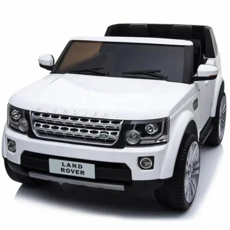 Premium 12V Land Rover ride-on car for kids with comfortable seats and safety features