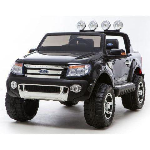 12V 4x4 Black Ford Ranger WILDTRAK for Kids with chrome