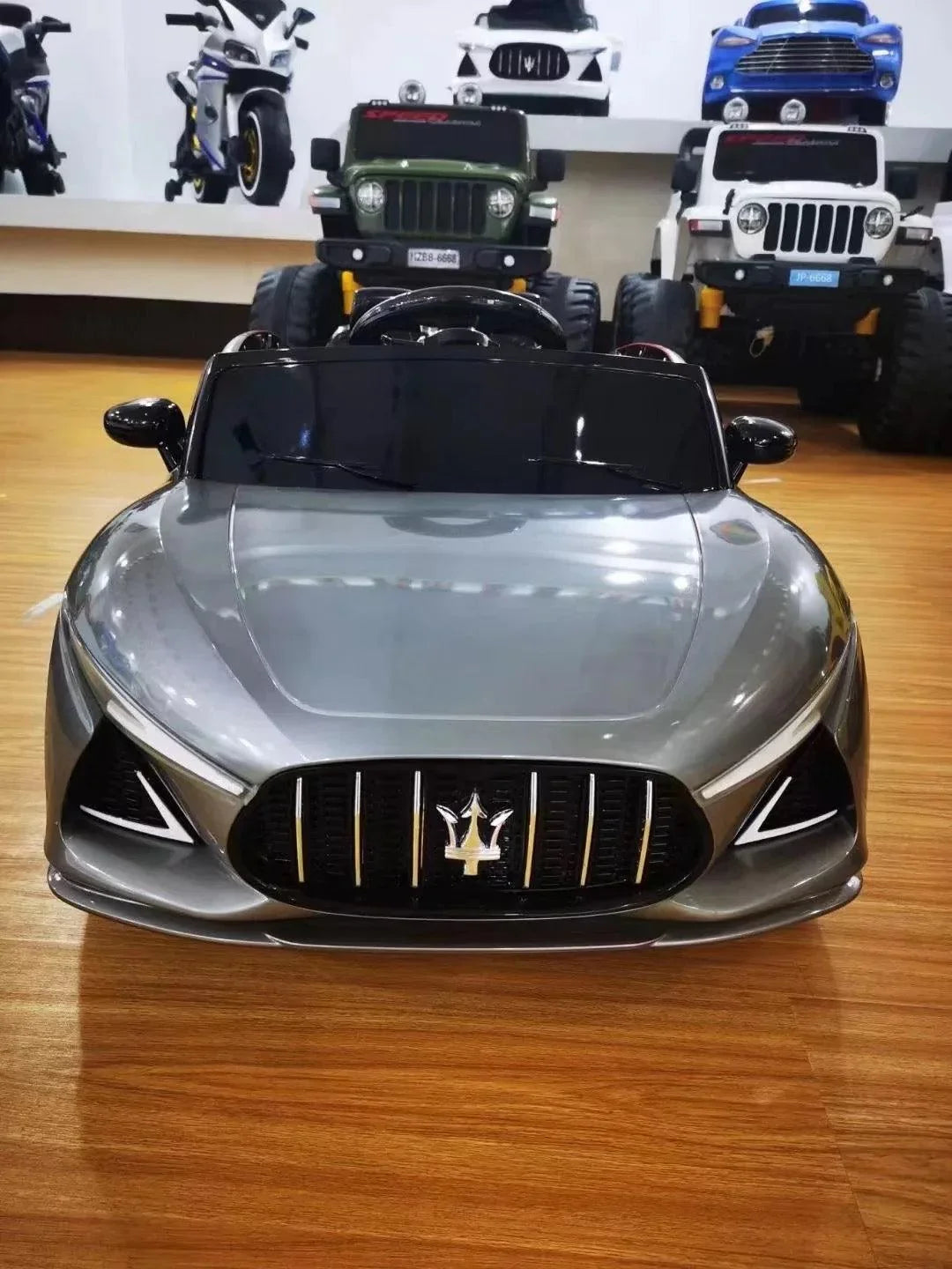 Maserati Levante 12V Kids Electric Ride with Parental Remote Control - 11Cart