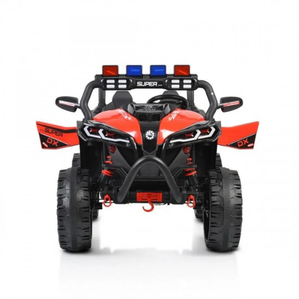 4 Wheel Drive LBB 985 Red 12V Jeep for Kids | Self-driving Mode and Hand-held Control - 11Cart