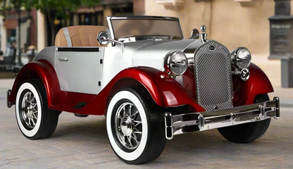 2025 Vintage Kids Car Dual Accelerator
