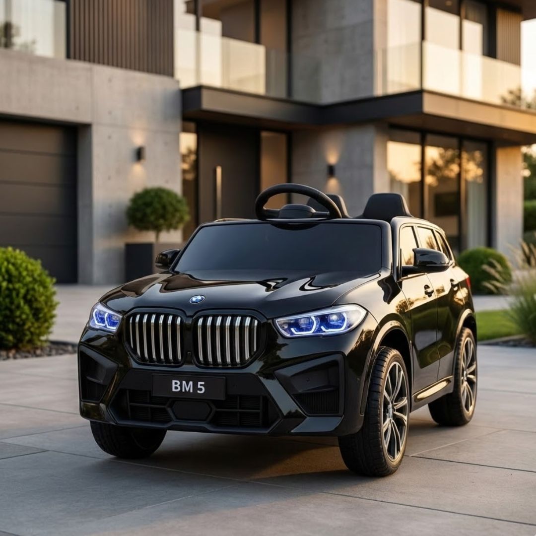 BMW BM5 12V Ride-On SUV for Kids – Dual Motors | 11CART