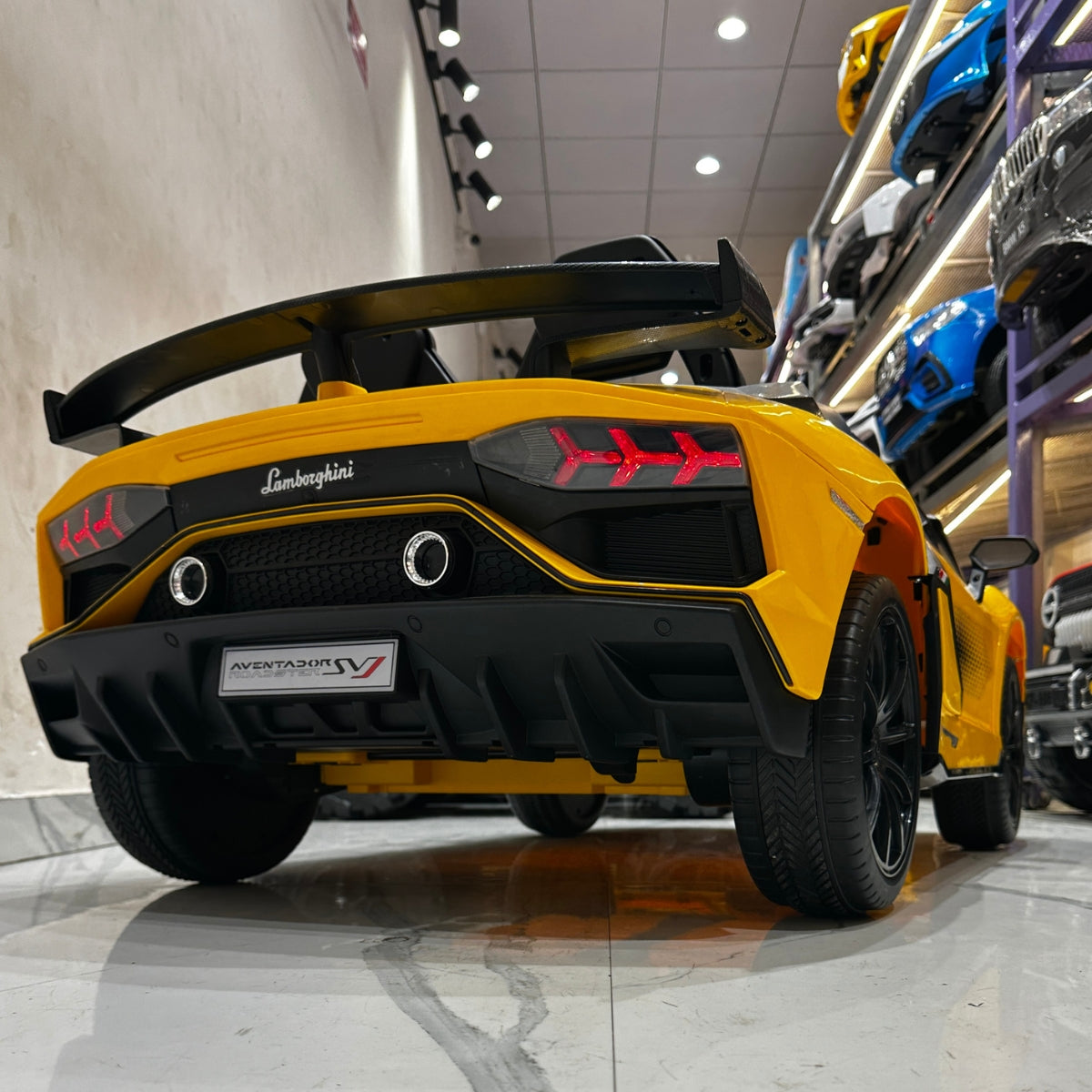 Lamborghini Aventador SVJ 2-Seater Kids Ride-On Car | 11CART