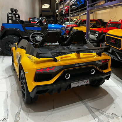 Lamborghini Aventador SVJ 2-Seater Kids Ride-On Car | 11CART