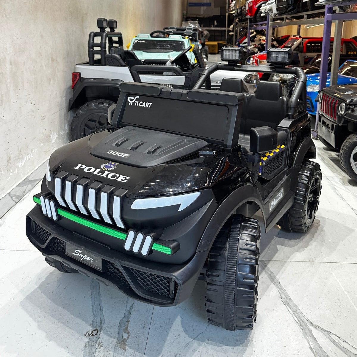 11CART Kids Ride-On Thar Jeep 4WD