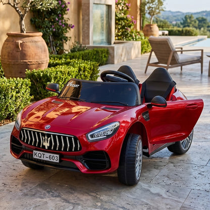 11CART Premium Maserati GT Kids Ride-On Sports Car