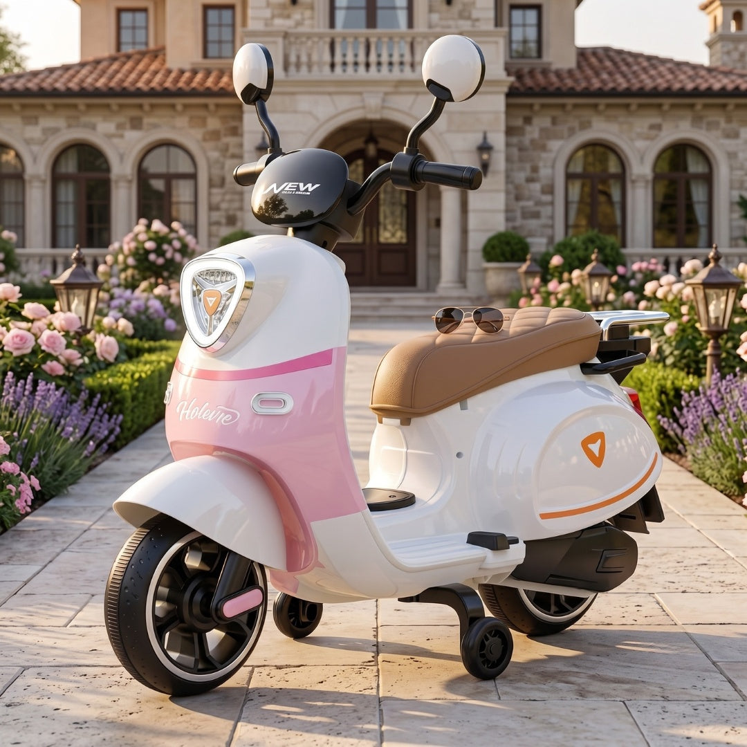 11CART Premium Kids Battery Operated Ride-On Scooter