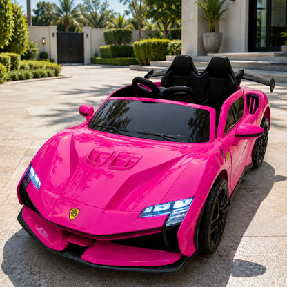 11CART Ferrari F90 Turbo Kids Ride-On Sports Car