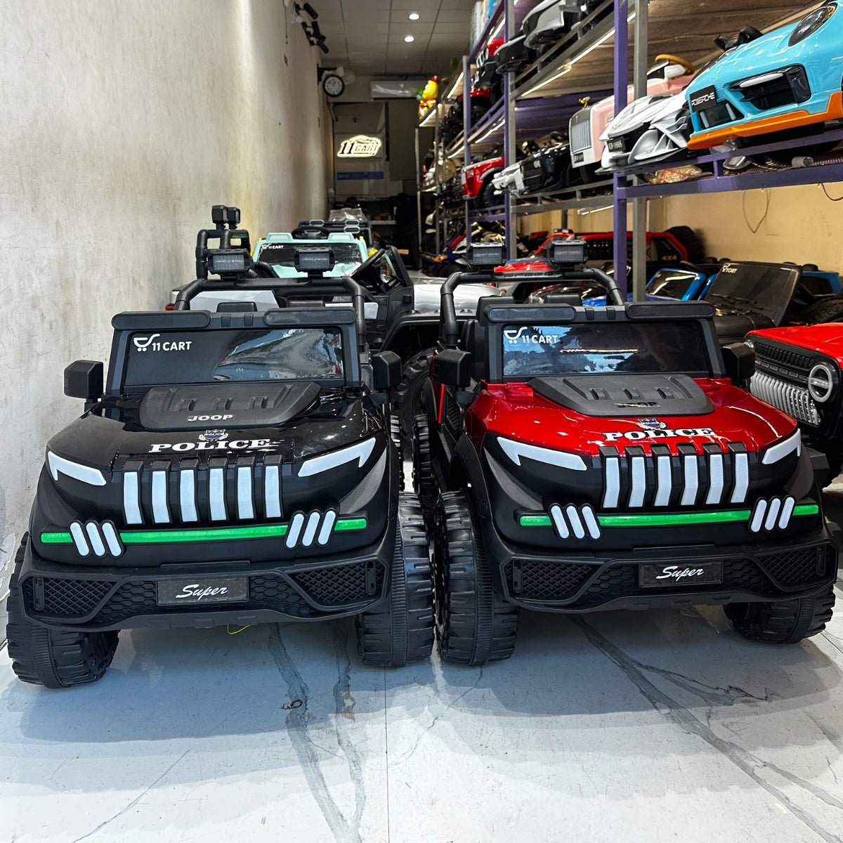 11CART Kids Ride-On Thar Jeep 4WD