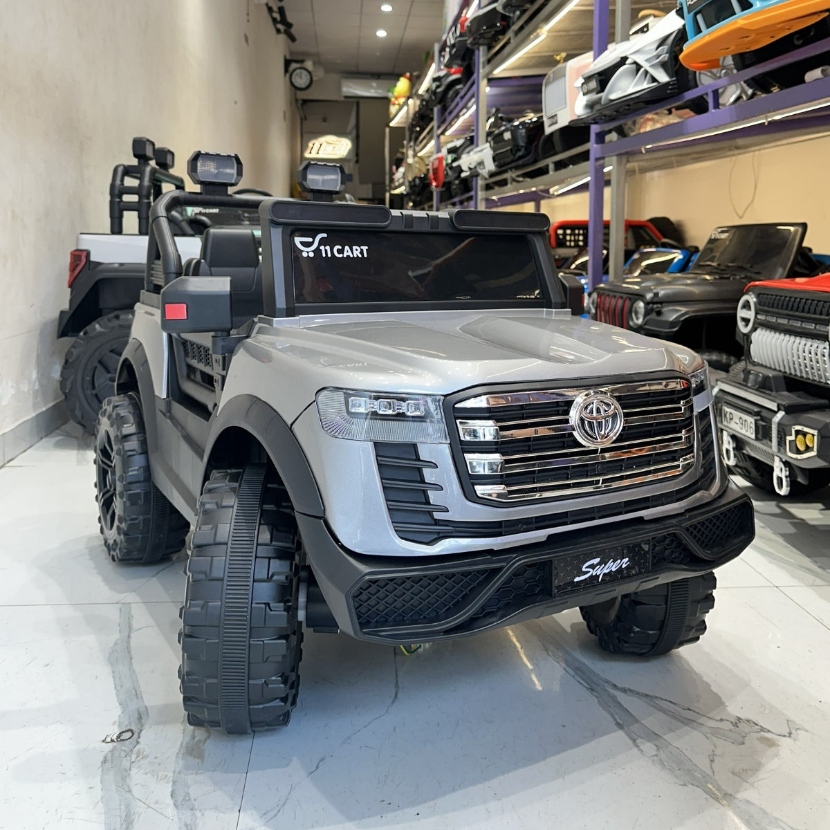 11CART Toyota-Style Kids Ride-On Jeep 4WD