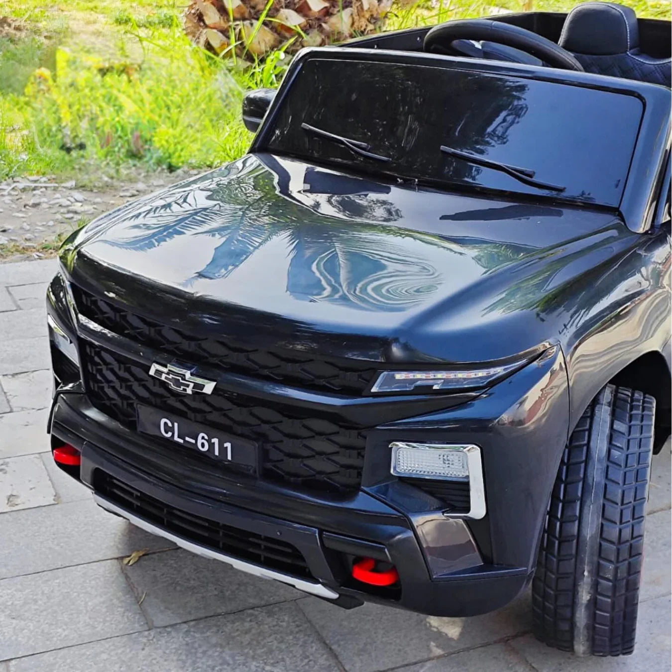 11Cart Chevrolet Kids 12V Dual Seater Battery Operated Ride-On Car