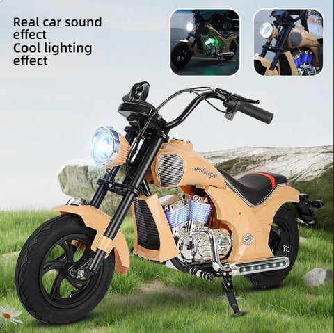 11Cart Ghost Rider Edition – New 12V Electric Ride-On Bike for Kids