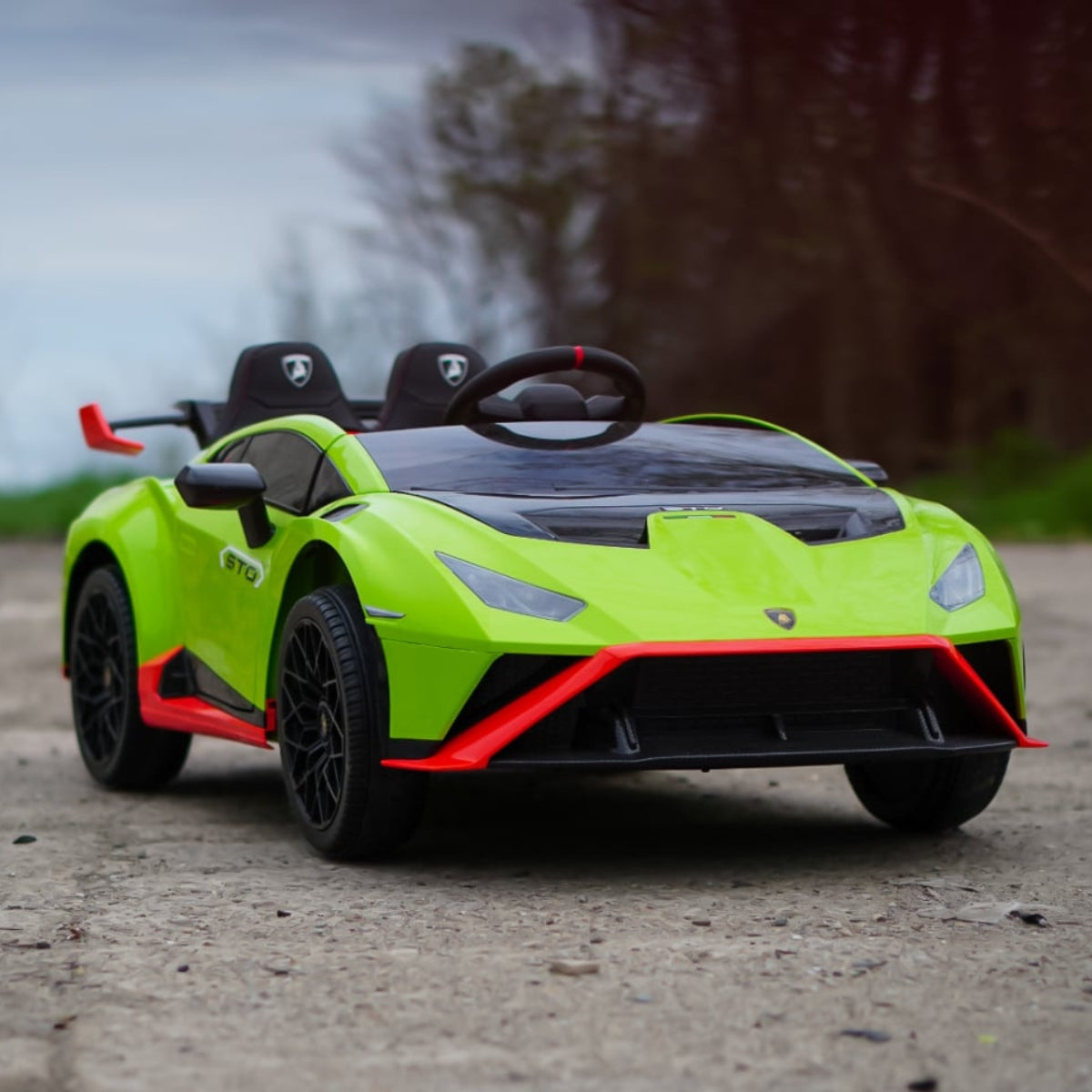 11CART Lamborghini Huracan Kids Electric Ride-On Car