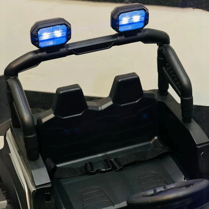 12V BH-60E Off-Road Kids Electric Jeep with LED Lights, Music & Parental Remote – Ride-On SUV for Ages 2–8