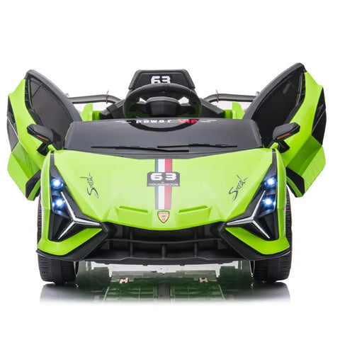 Lamborghini Electric Sports Ride on Car for Kids | 4 Channel Parental Control