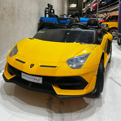 Lamborghini Aventador SVJ 2-Seater Kids Ride-On Car | 11CART