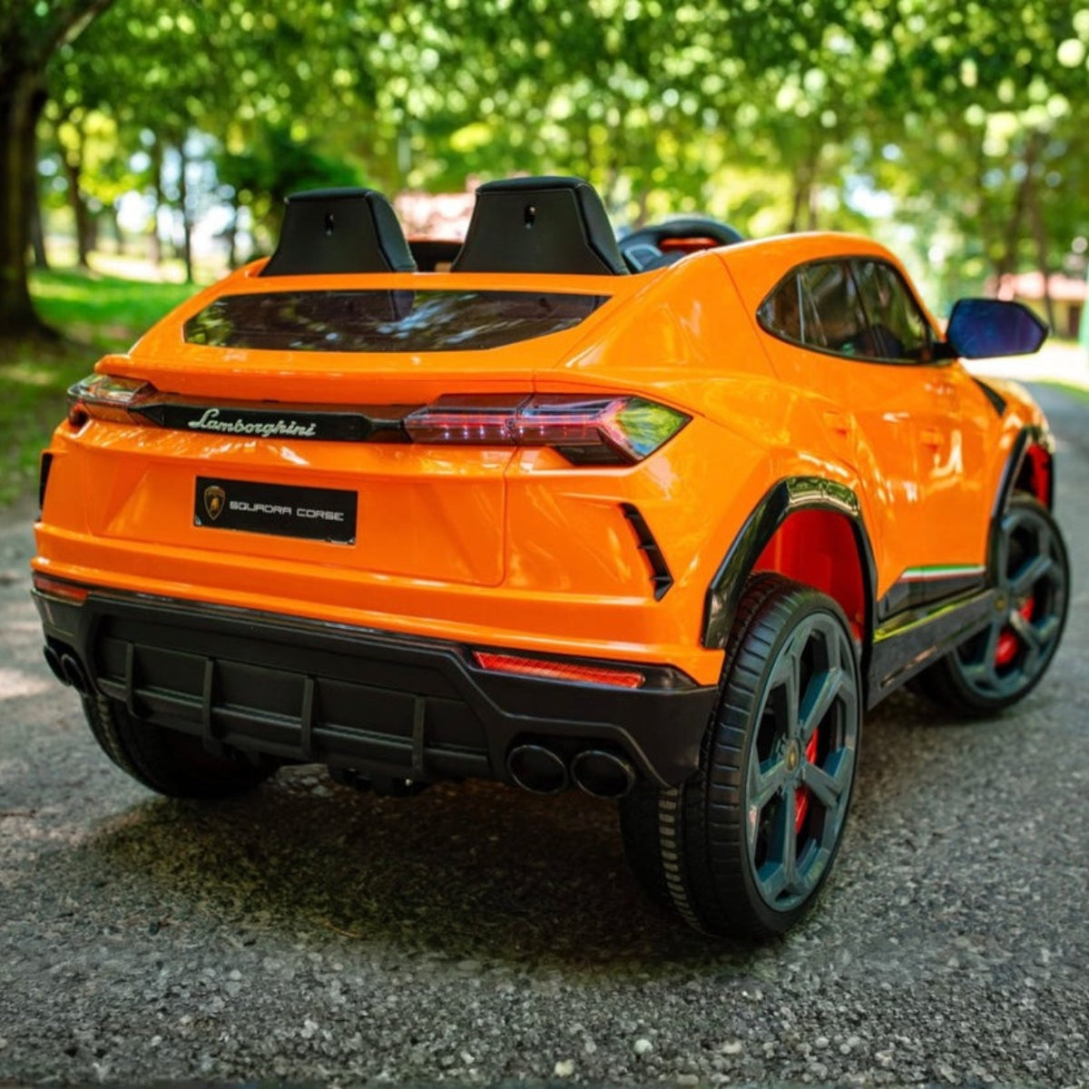 11CART Lamborghini Urus Squadra Corse 2-Seater Kids Electric Ride-On SUV