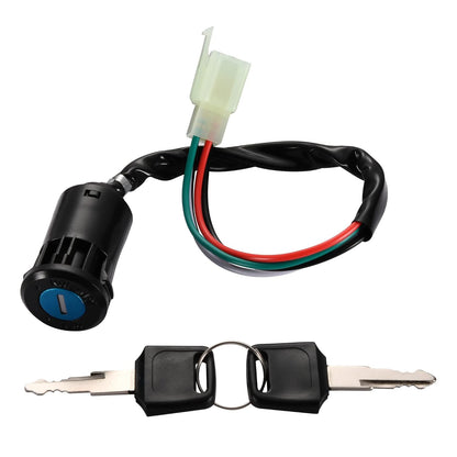 4-Pin Ignition Key Switch Set for Kids Battery Operated Car & Bike
