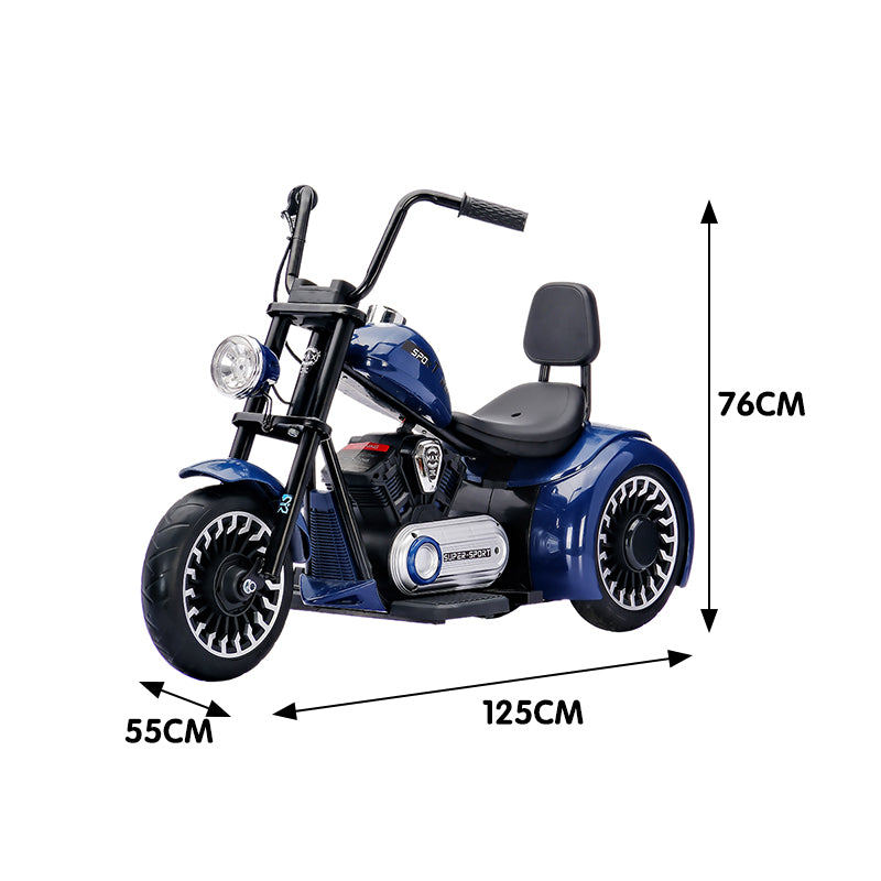 11CART Ultimate Harley Cruiser Electric Motorcycle For Kids