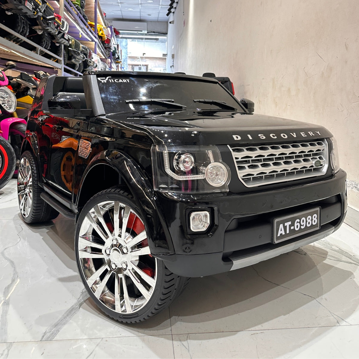 Dual-Seater Discovery Electric Ride-On SUV for Kids | 11CART