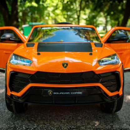 11CART Lamborghini Urus Squadra Corse 2-Seater Kids Electric Ride-On SUV