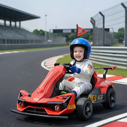 11Cart 24V Electric Go-Kart for Kids — Remote Control, Drift-Style Fun