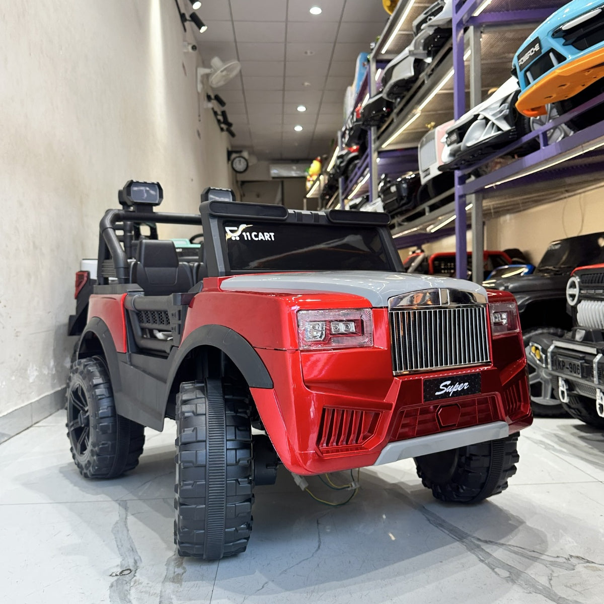 11CART Kids Ride-On Jeep 4WD – Premium Electric Jeep for Kids