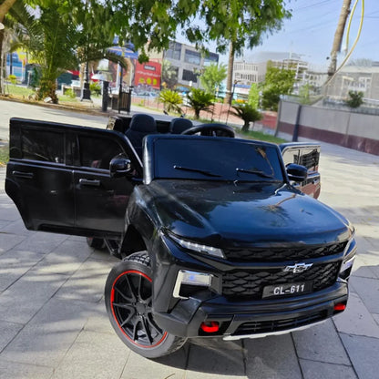 11Cart Chevrolet Kids 12V Dual Seater Battery Operated Ride-On Car