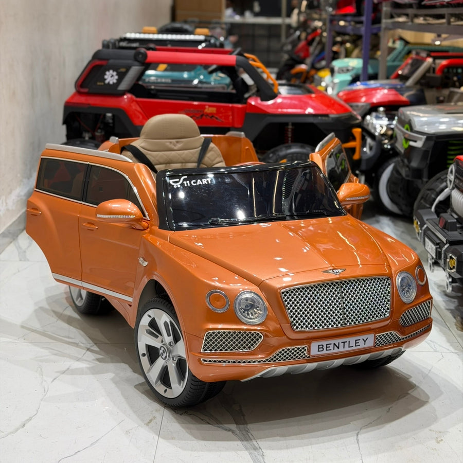 Bentley Bentayga kids car showroom