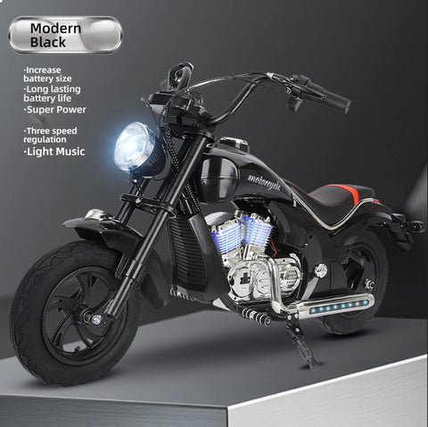 11Cart Ghost Rider Edition – New 12V Electric Ride-On Bike for Kids