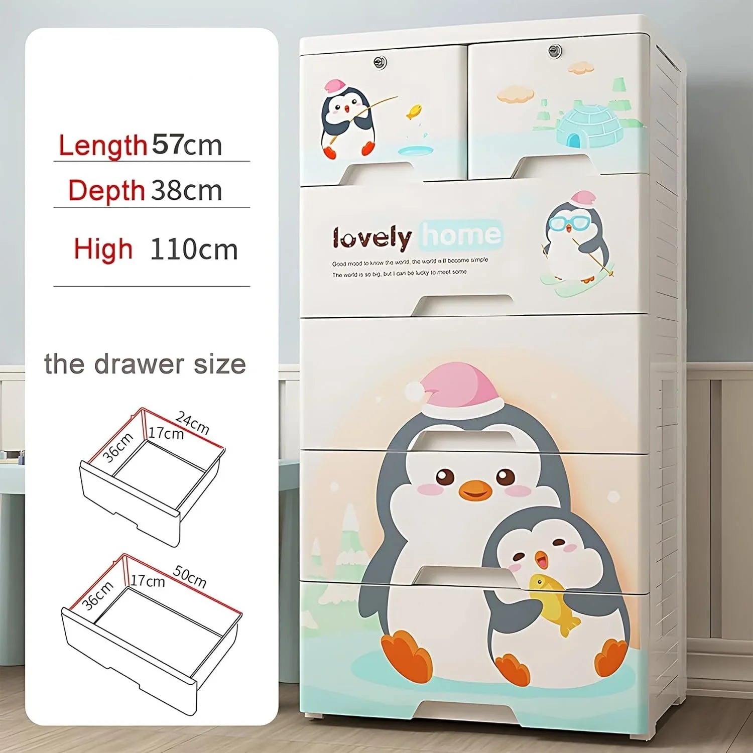 Kids Storage Cabinet
