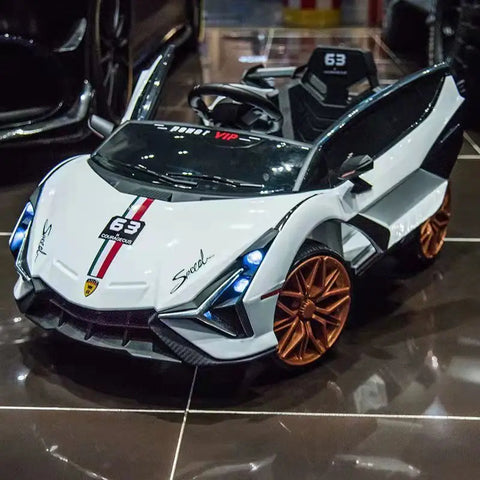 Lamborghini Electric Sports Ride on Car for Kids | 4 Channel Parental Control