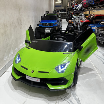 Lamborghini Aventador SVJ 2-Seater Kids Ride-On Car | 11CART