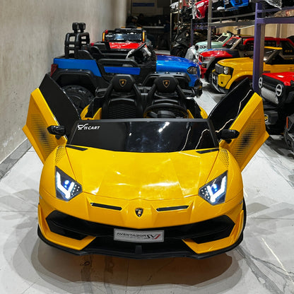 Lamborghini Aventador SVJ 2-Seater Kids Ride-On Car | 11CART