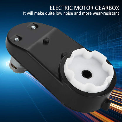 6 Plum 12V 17000RPM Gear Motor Complete Gear Box (High Speed)