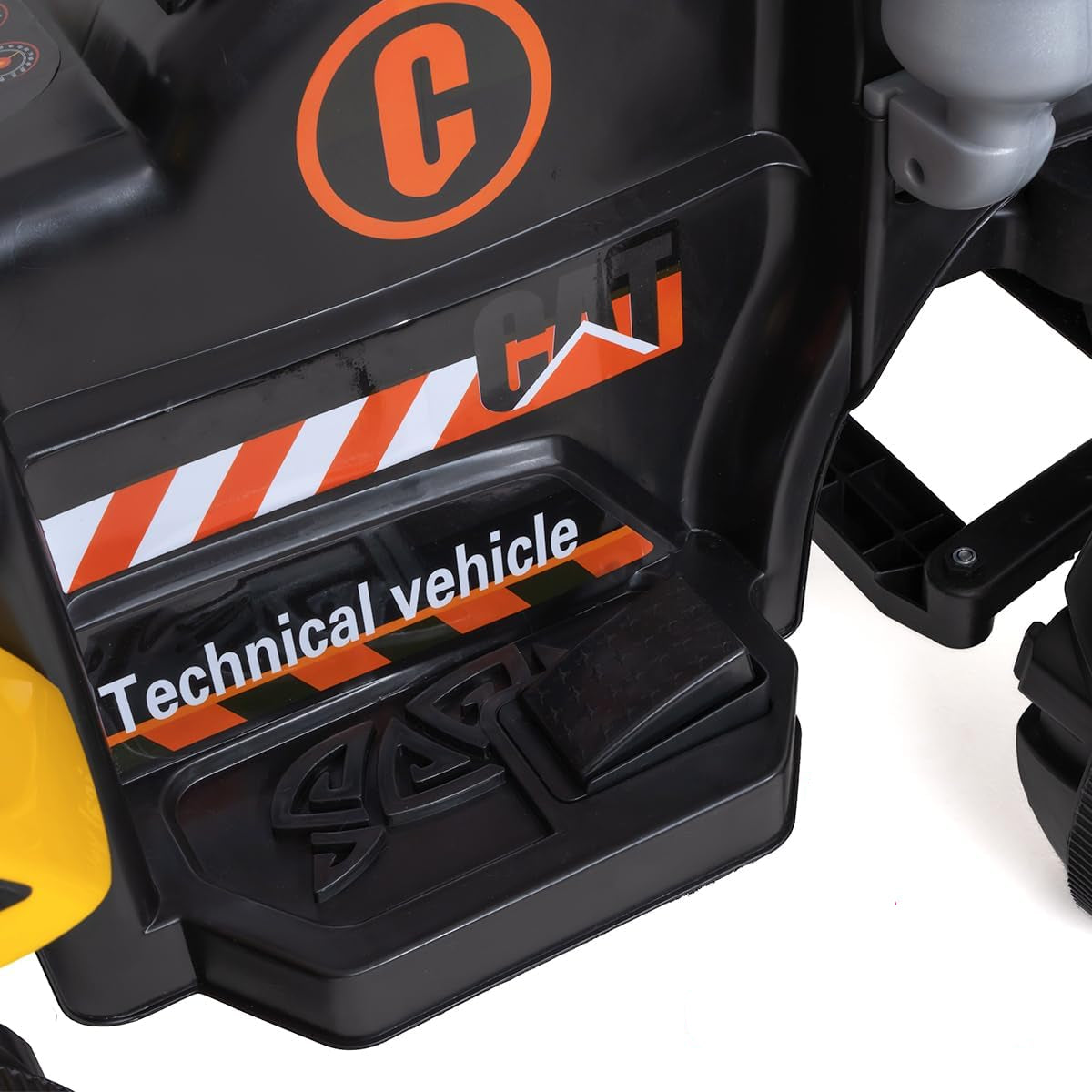 11CART Kids Ride-On JCB Excavator | 12V Battery-Powered Excavator Toy