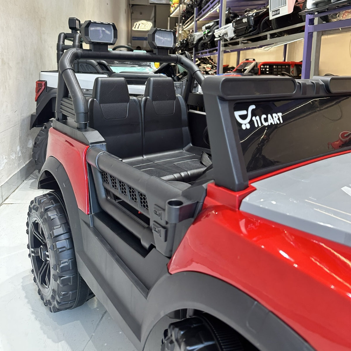 11CART Kids Ride-On Jeep 4WD – Premium Electric Jeep for Kids