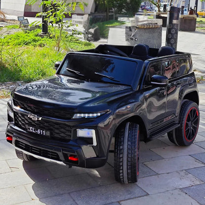 11Cart Chevrolet Kids 12V Dual Seater Battery Operated Ride-On Car