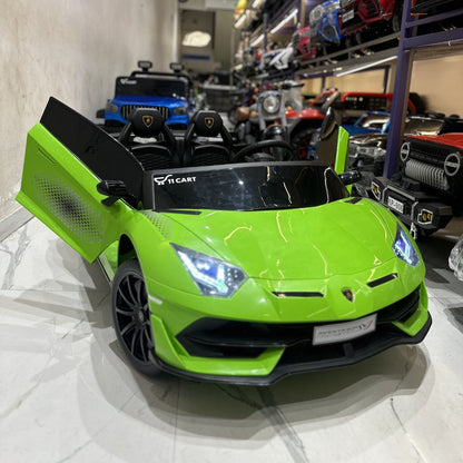 Lamborghini Aventador SVJ 2-Seater Kids Ride-On Car | 11CART