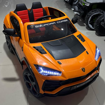 11CART Lamborghini Urus Squadra Corse 2-Seater Kids Electric Ride-On SUV