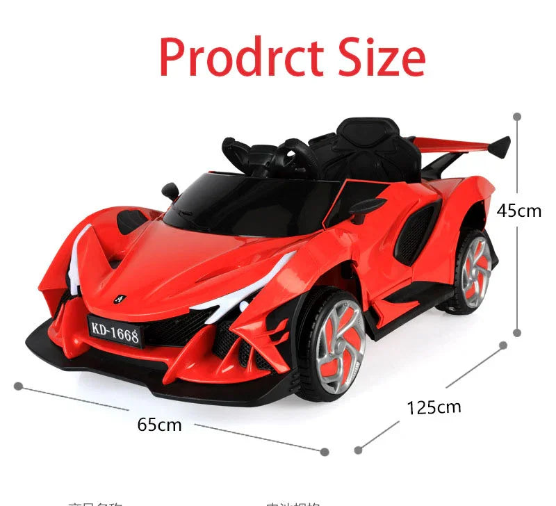11Cart Maserati KD‑1668 12V Electric Ride-On Car for Kids with Remote Control