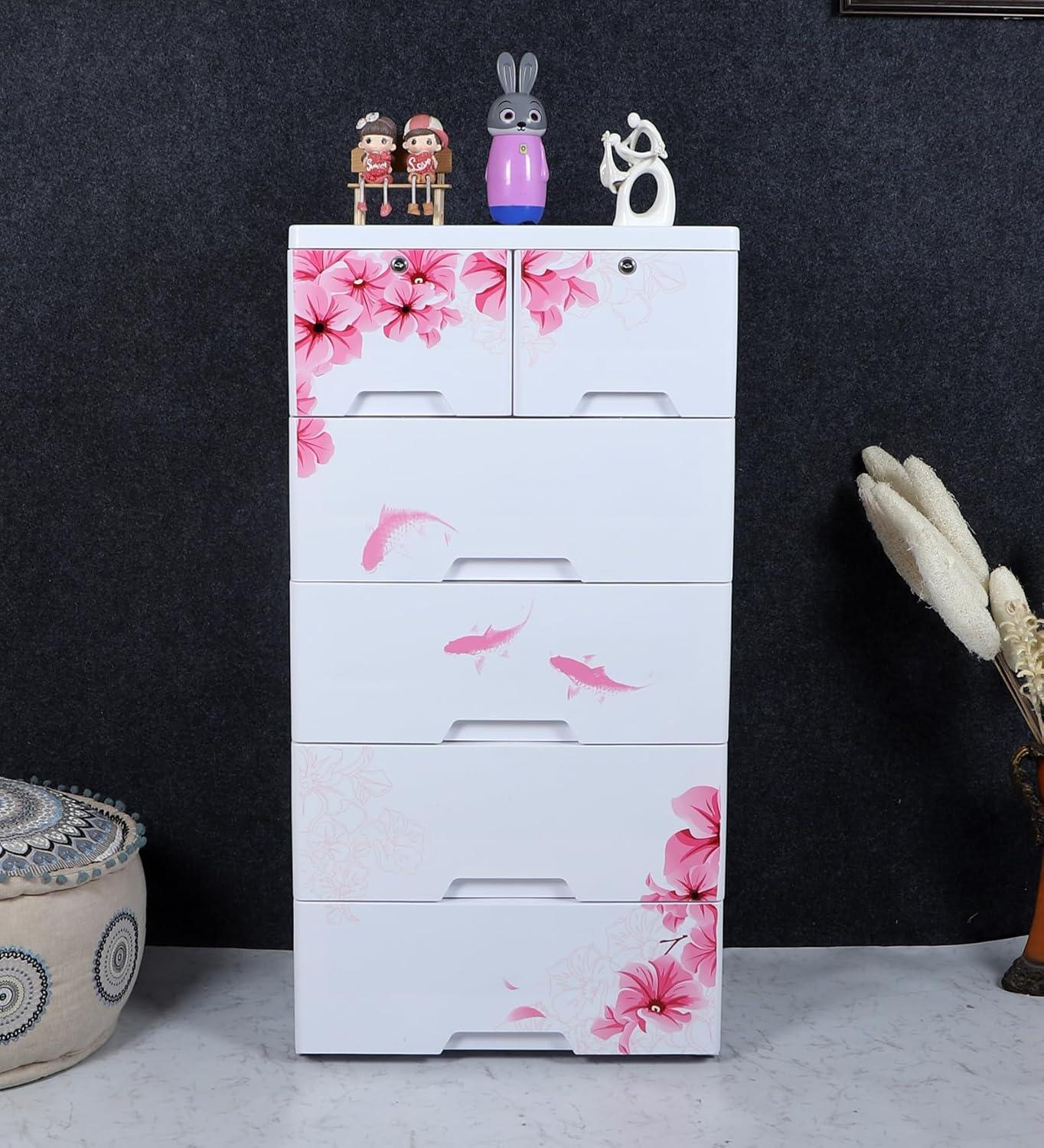 11Cart 5-Drawer Kids Drawer Chest - Stylish Storage Solution for Kids' Room & Nursery