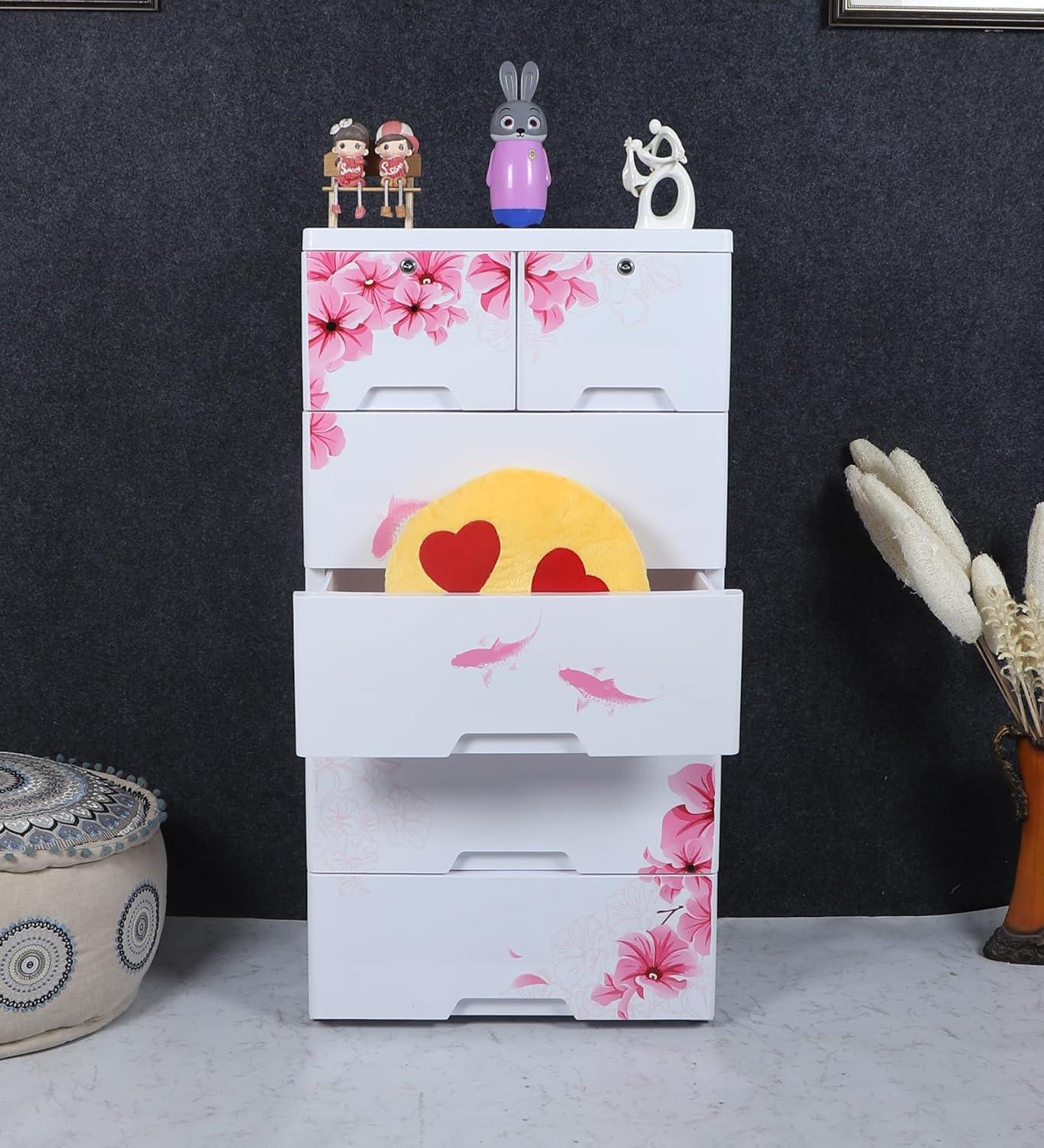 11Cart 5-Drawer Kids Drawer Chest - Stylish Storage Solution for Kids' Room & Nursery