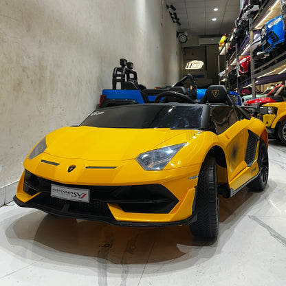 Lamborghini Aventador SVJ 2-Seater Kids Ride-On Car | 11CART