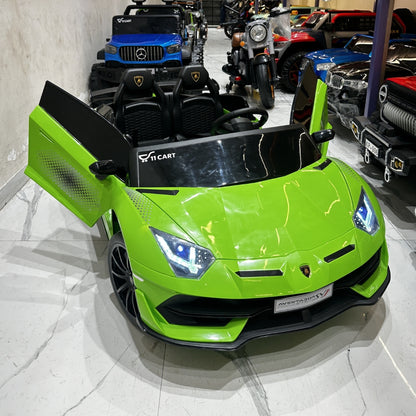 Lamborghini Aventador SVJ 2-Seater Kids Ride-On Car | 11CART
