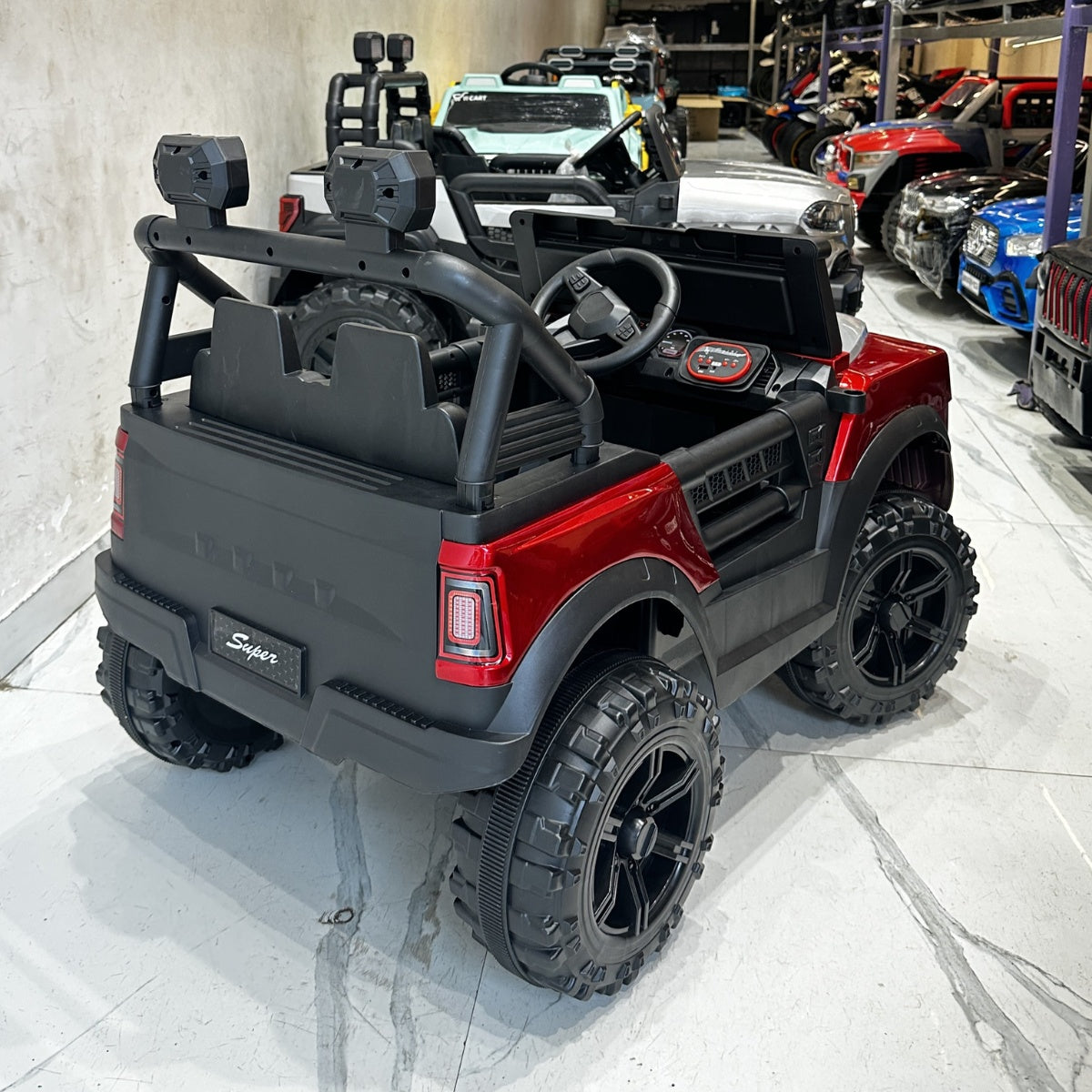 11CART Kids Ride-On Jeep 4WD – Premium Electric Jeep for Kids