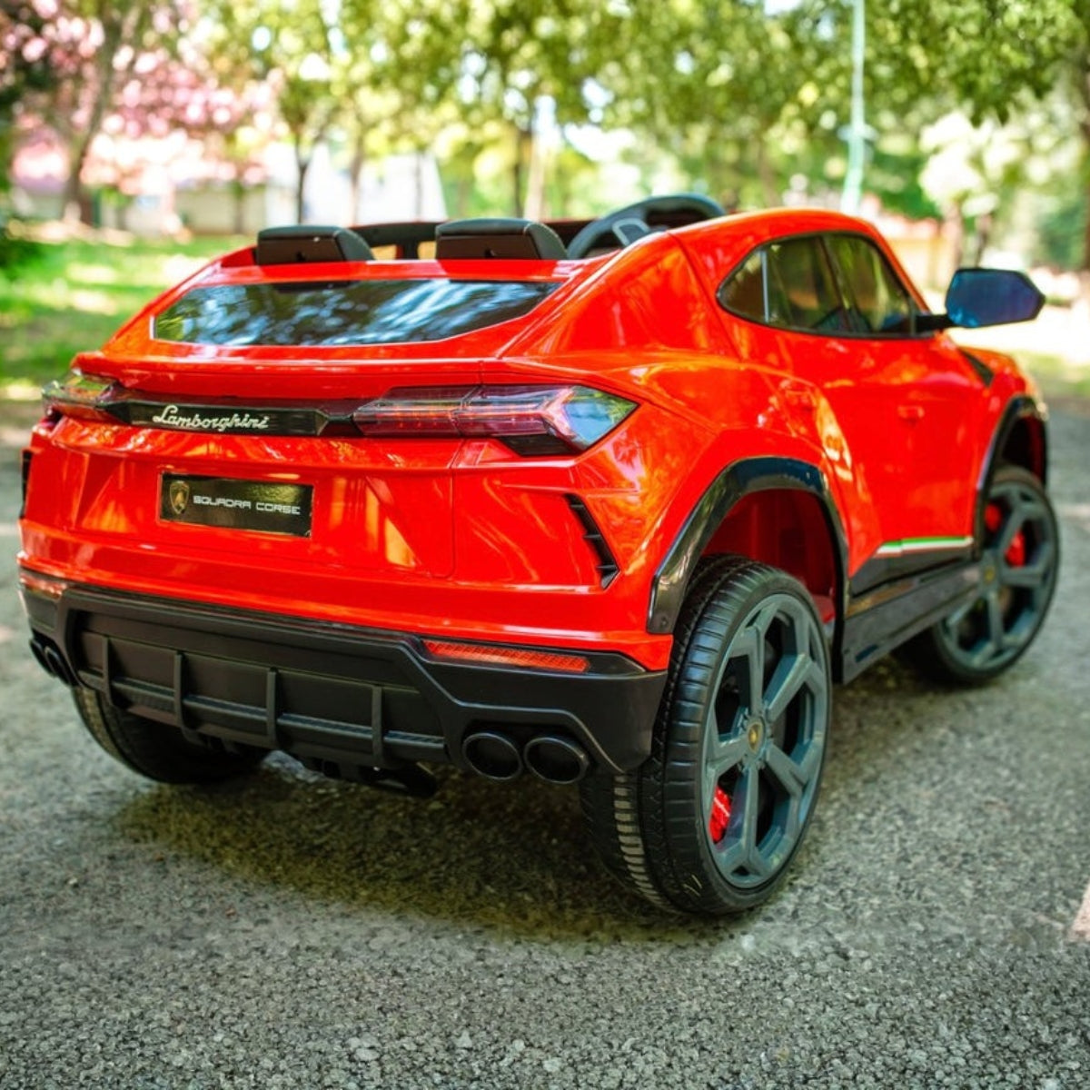 11CART Lamborghini Urus Squadra Corse 2-Seater Kids Electric Ride-On SUV