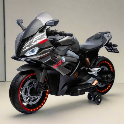 Big size battery-operated bike for kids, designed for a fun and smooth ride
