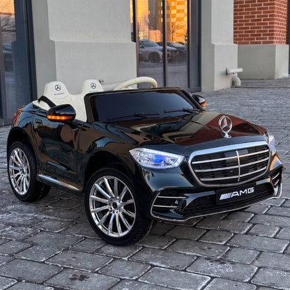 Mercedez Maybach Luxury Kids Electric Ride-On Car with Leather Seats