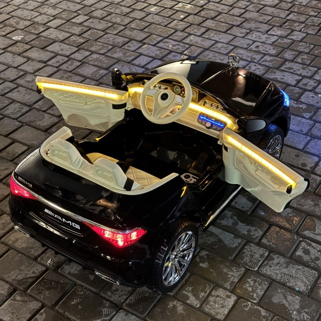 Mercedez Maybach Luxury Kids Electric Ride-On Car with Leather Seats